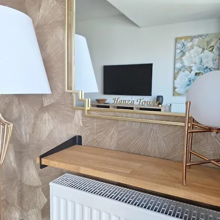 Апартаменты Modern With Swimming Pool In Hanza Tower By Renters