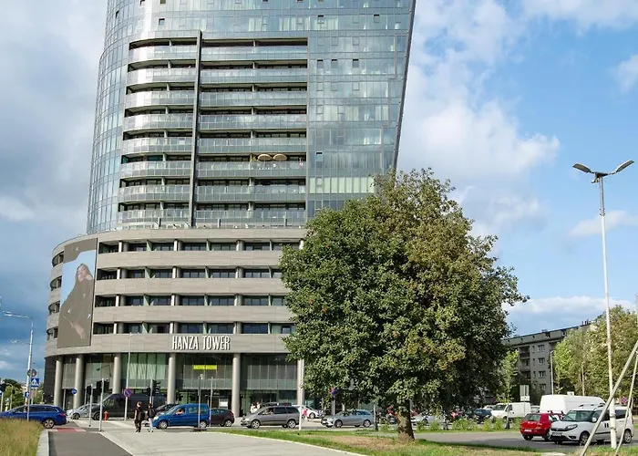 Apartment Modern With Swimming Pool In Hanza Tower By Renters Szczecin