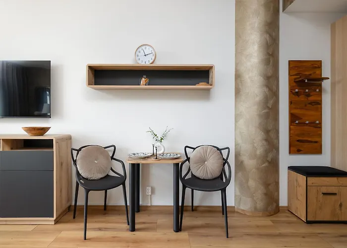 Modern With Swimming Pool In Hanza Tower By Renters Apartment *