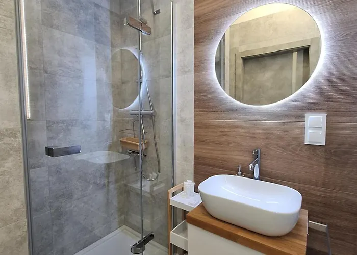 Modern With Swimming Pool In Hanza Tower By Renters Apartment