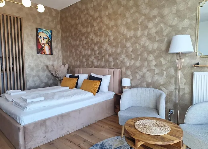 Modern With Swimming Pool In Hanza Tower By Renters Apartment *